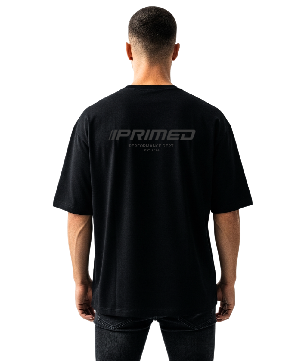PERFORMANCE DEPARTMENT BLCK OVERSIZED SHIRT