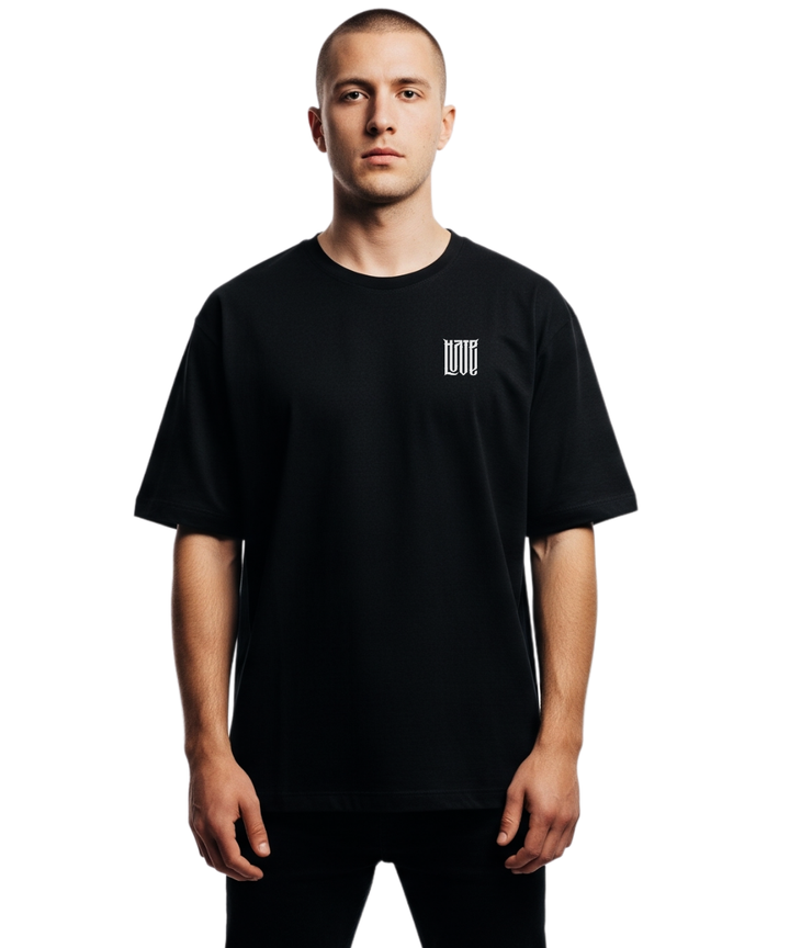 HATE&LOVE HEAVY OVERSIZED SHIRT