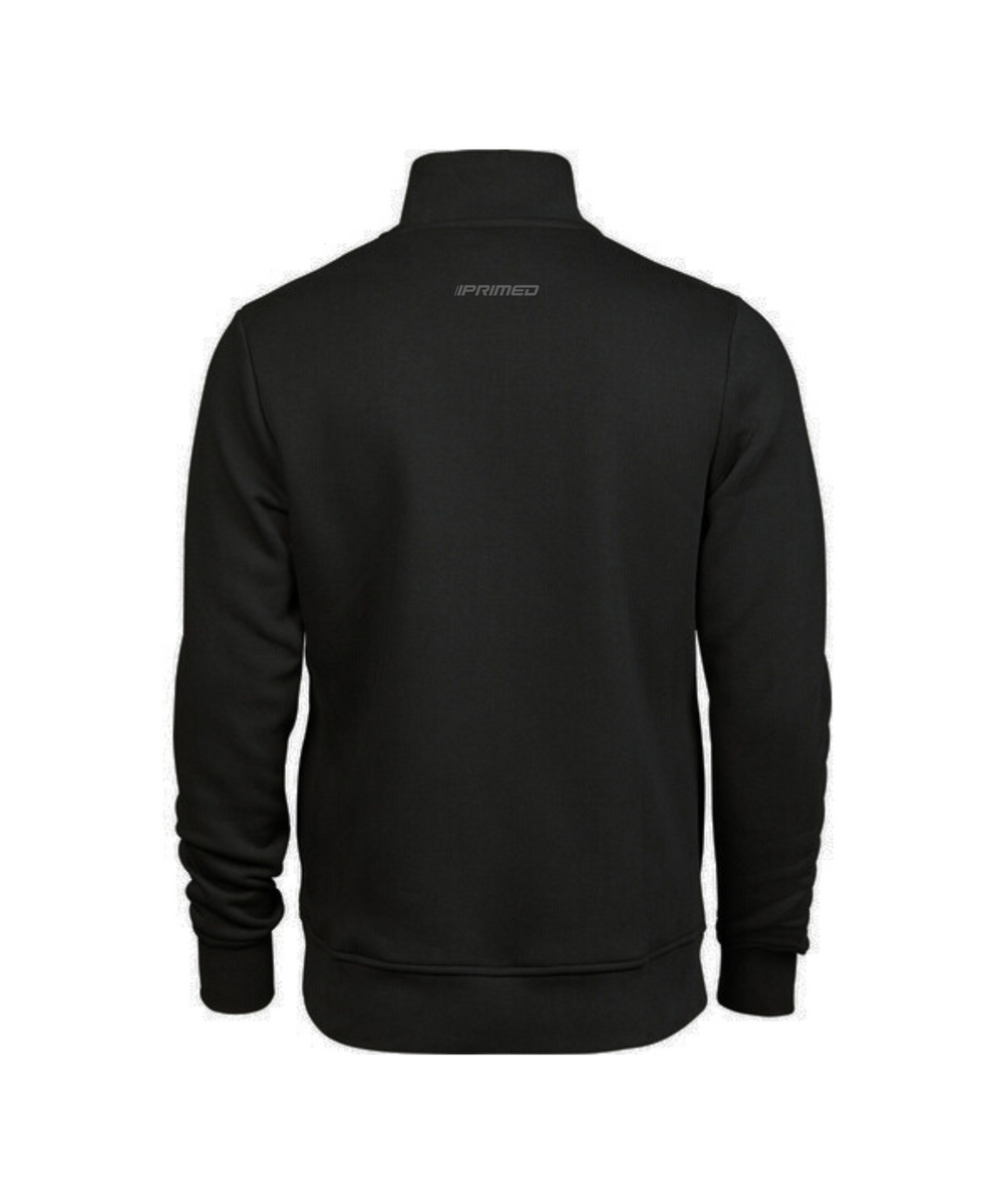 PRIMED ZIP-SWEATSHIRT DARK